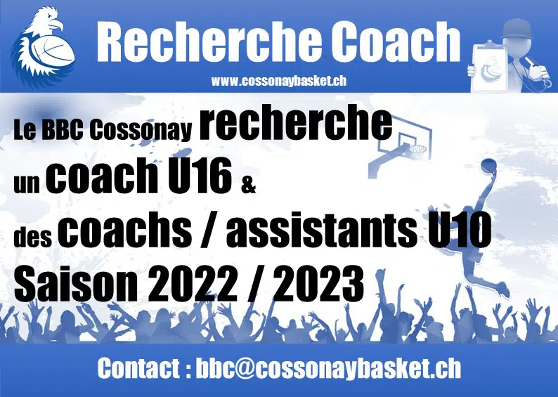 Recherche Coachs pour le BBC Cossonay Image0
