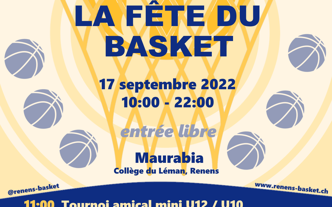 60 ans du Renens basket