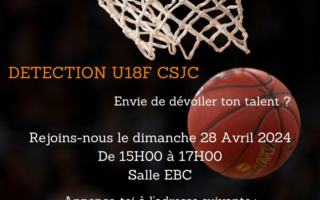 Détection U18 F CSJC – Echallens Basket Club